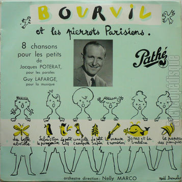 [Pochette de 8 chansons pour les petits (BOURVIL)]