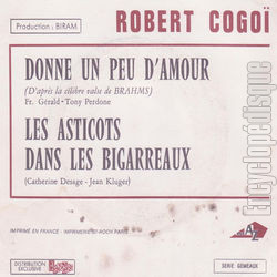 [Pochette de Donne un peu d’amour (Robert COGOI) - verso]