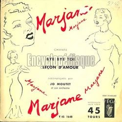 [Pochette de Bye bye toi (MARJANE)]