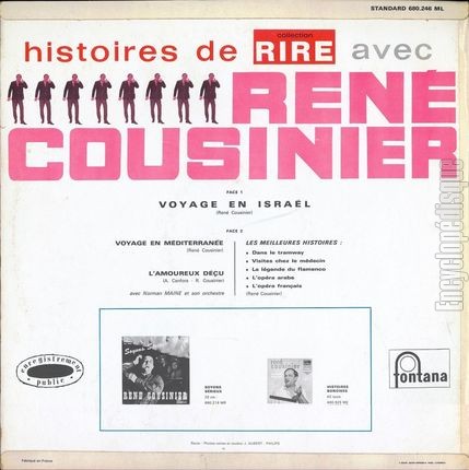 [Pochette de Histoire de rire (Ren COUSINIER) - verso]