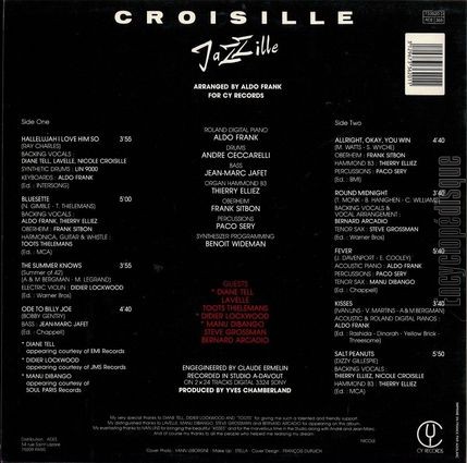 [Pochette de Jazzille (Nicole CROISILLE) - verso]