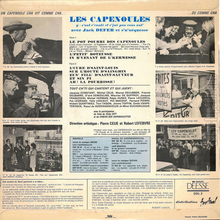 [Pochette de Y cantent et y juent pou vous ottes - Volume 2 (Les CAPENOULES) - verso]