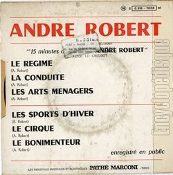 [Pochette de 15 minutes de rire… (Andr ROBERT) - verso]