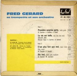 [Pochette de Premire surprise party (Fred GRARD) - verso]