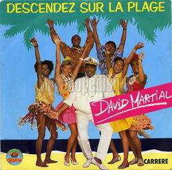 [Pochette de Descendez sur la plage (David MARTIAL)]