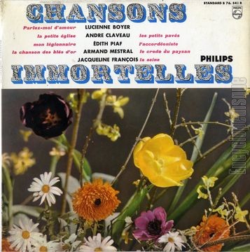 [Pochette de Chansons immortelles (COMPILATION)]