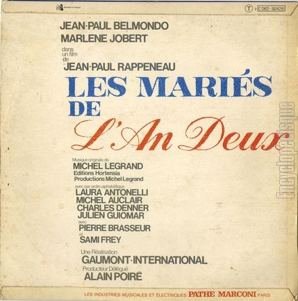 [Pochette de Les maris de l’an deux (B.O.F.  Films ) - verso]