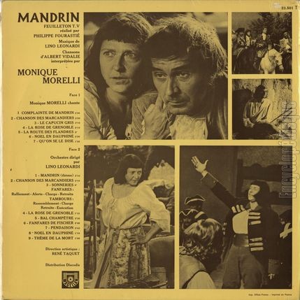 [Pochette de Mandrin (T.V. (Tlvision)) - verso]