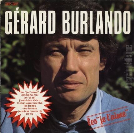 [Pochette de Les "je t’aime" (Grard BURLANDO)]