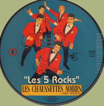 [Pochette de Les cinq rocks (Les CHAUSSETTES NOIRES)]