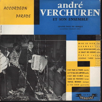 [Pochette de Accordon parade (Andr VERCHUREN)]