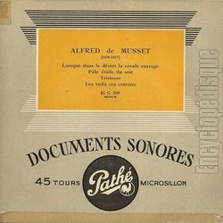 [Pochette de Alfred de Musset (DOCUMENT)]