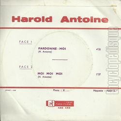 [Pochette de Pardonne-moi (Harold ANTOINE) - verso]