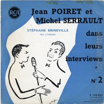 [Pochette de Jean Poiret et Michel Serrault dans leurs interviews n 2 (Jean POIRET et Michel SERRAULT)]