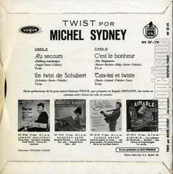 [Pochette de Twist por Michel Sydney (Michel SYDNEY) - verso]