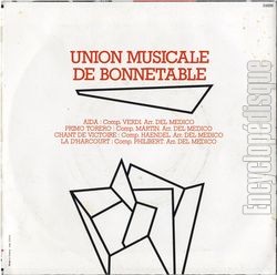 [Pochette de Bonntable (UNION MUSICALE DE BONNTABLE) - verso]