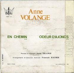 [Pochette de En chemin (Anne VOLANGE) - verso]