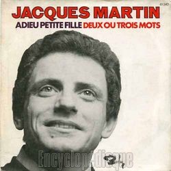 [Pochette de Adieu petite fille (Jacques MARTIN)]