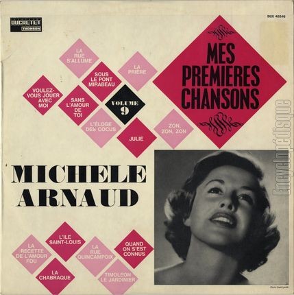 [Pochette de Mes premires chansons (Michle ARNAUD)]