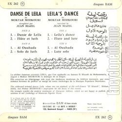 [Pochette de Danse de Lela (DOCUMENT) - verso]