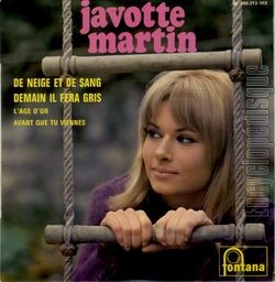 [Pochette de De neige et de sang (Javotte MARTIN)]