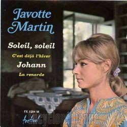 [Pochette de Soleil, soleil (Javotte MARTIN)]