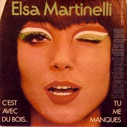 [Pochette de C’est avec du bois… (Elsa MARTINELLI)]