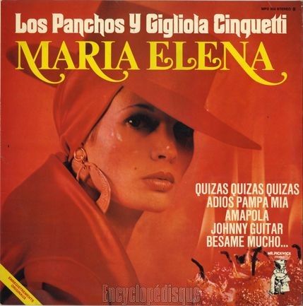 [Pochette de Maria Elena (Los PANCHOS Y Gigliola CINQUETTI)]