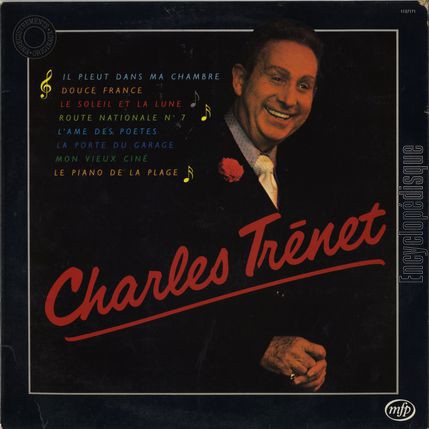 [Pochette de Il pleut dans ma chambre, Douce France… (Charles TRENET)]