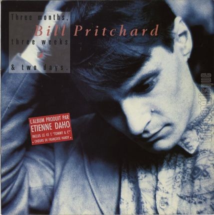 [Pochette de Three months, three weeks & two days (Bill PRITCHARD)]