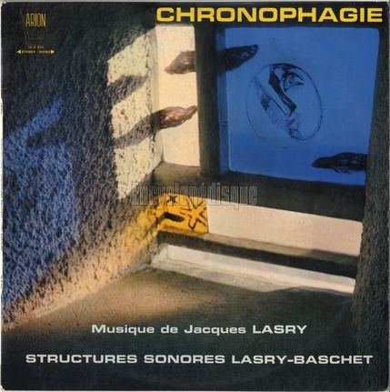 [Pochette de Chronophagie (Les structures sonores LASRY-BASCHET)]