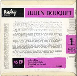 [Pochette de Le bon dieu (Julien BOUQUET) - verso]