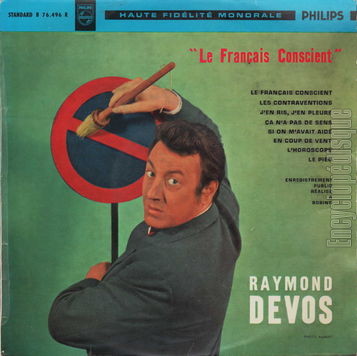 [Pochette de Le franais conscient (Raymond DEVOS)]