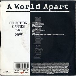 [Pochette de A world apart (B.O.F.  Films ) - verso]