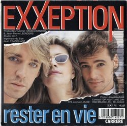 [Pochette de Rester en vie (EXXEPTION) - verso]