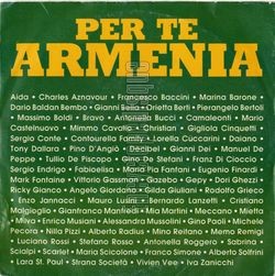 [Pochette de Per te Armenia (AZNAVOUR POUR L’ARMNIE)]