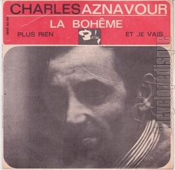 [Pochette de La bohme (Charles AZNAVOUR)]