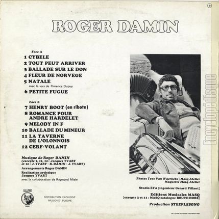 [Pochette de Roger Damin (Roger DAMIN) - verso]