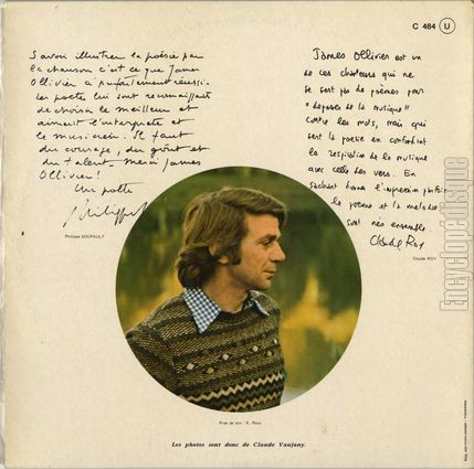 [Pochette de Rcital public (James OLLIVIER) - verso]