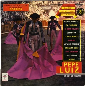 [Pochette de Dansez les clbres paso-doble (PEPE LUIZ)]