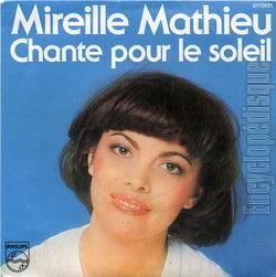 [Pochette de Chante pour le soleil (Mireille MATHIEU)]