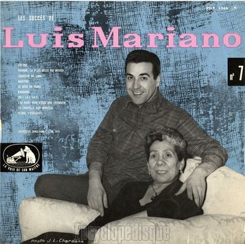 [Pochette de Les succs de Luis Mariano n7 (Luis MARIANO)]