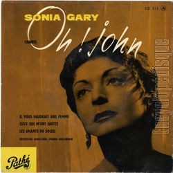 [Pochette de Oh ! John (Sonia GARY)]