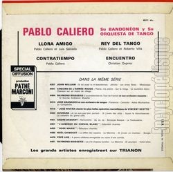 [Pochette de 4 tangos clbres (Pablo CALIERO) - verso]