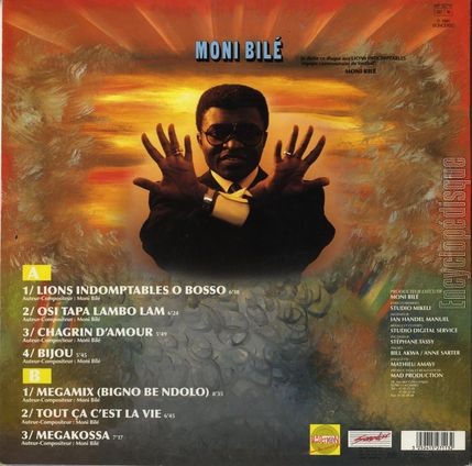 [Pochette de 10 anniversaire - Best of Moni Bil - (Moni BIL) - verso]