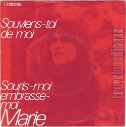 [Pochette de Souviens-toi de moi / Souris-moi, embrasse-moi (MARIE (alias de Marie-France DUFOUR))]