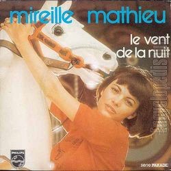 [Pochette de Le vent de la nuit (Mireille MATHIEU)]