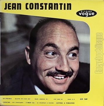 [Pochette de Le Pacha, Conch, C’mot l, Lettre  Virginie… (Jean CONSTANTIN)]