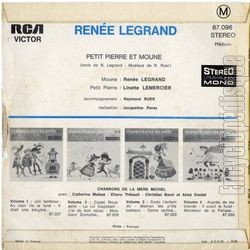 [Pochette de Petit Pierre et Moune (Rene LEGRAND) - verso]