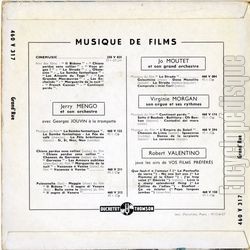 [Pochette de Grand’rue (B.O.F.  Films ) - verso]